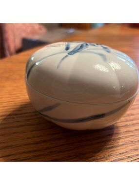 Noritake Blue Trinket Box